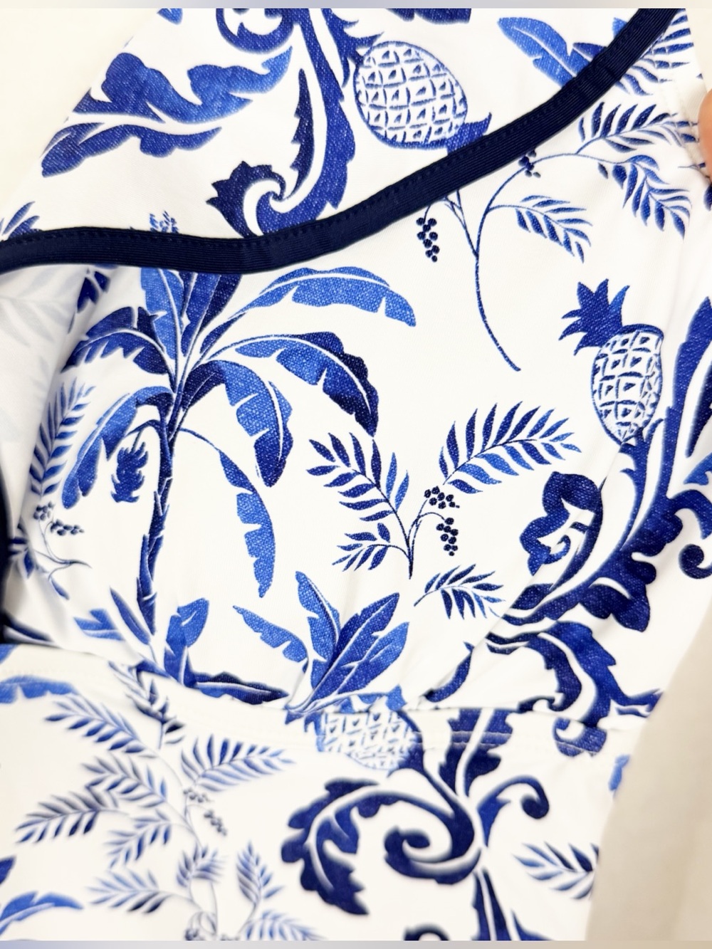 Tommy Bahama Terrazzo Tile Mountain Bluebell Tankini Swimsuit Set Blue White UV - Picture 11 of 15